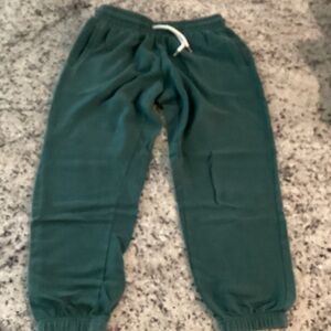 GAP Forest Green Drawstring Jogger Pants